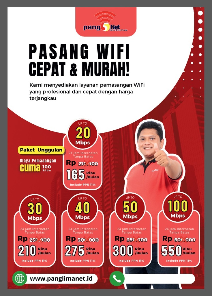 PAKET EKSEKUTIF 100 MBPS